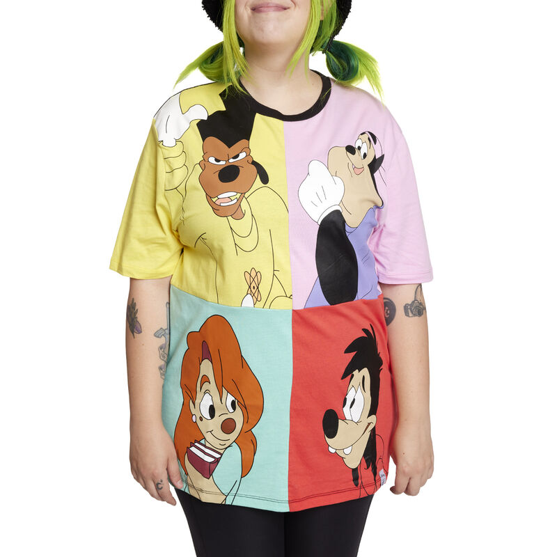 A Goofy Movie Color Block Tee, , hi-res image number 1